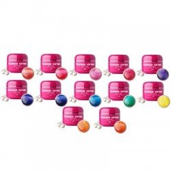 Base one - UV Gel - Pearl - 12 pack - 5 gram - Set med gelér - Multipack -glamandbeauty.se Base one - UV Gel - Pearl - 12 pack - 5 gram - Set med gelér - Multipack -glamandbeauty.se