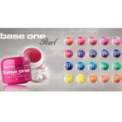 Base one - UV Gel - Pearl - 12 pack - 5 gram - Set med gelér - Multipack -glamandbeauty.se Base one - UV Gel - Pearl - 12 pack - 5 gram - Set med gelér - Multipack -glamandbeauty.se