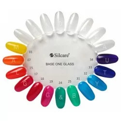 Base one - Color - Glass - UV Gel - 12 pack - 5 gram - Set med gelér - Multipack -glamandbeauty.se