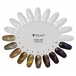 Base One - UV Gel - Cat Eye - 12 Pack - 5 gram - Silcare - Set med gelér - Multipack -glamandbeauty.se Base One - UV Gel - Cat Eye - 12 Pack - 5 gram - Silcare - Set med gelér - Multipack -glamandbeauty.se