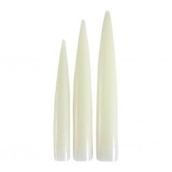 Nail Perfect - Stilette Tips - 12 st - Naturell - Design tippar - 3D / Stiletto - mfl -glamandbeauty.se Nail Perfect - Stilette Tips - 12 st - Naturell - Design tippar - 3D / Stiletto - mfl -glamandbeauty.se