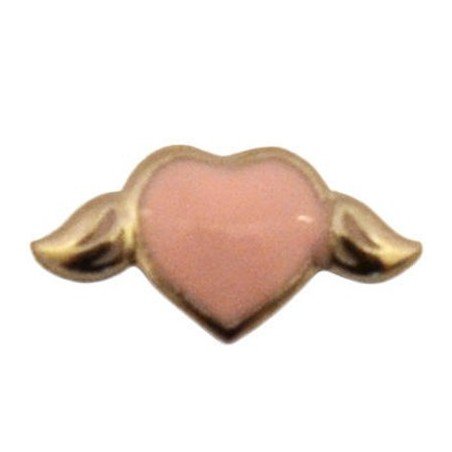Nagelsmycke / Nageldekoration / Smycke / Berlock - Rosa hjärta