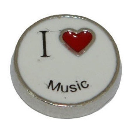 Nagelsmycke / Nageldekoration / Smycke / Berlock - I love music