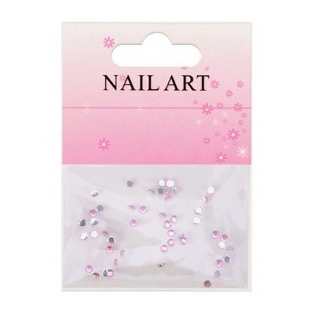 Nageldekorationer - Stenar / Kristaller - Rosa