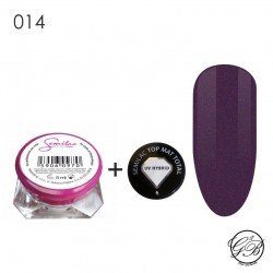 Semilac - UV Gel - Color - Dark Violet Dreams - 014 - 5 ml - Semilac -glamandbeauty.se Semilac - UV Gel - Color - Dark Violet Dreams - 014 - 5 ml - Semilac -glamandbeauty.se