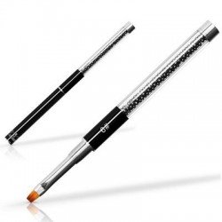 Pensel - Stålkulor Gel Brush - Svart - 6 mm - Storlek: 6 -glamandbeauty.se Pensel - Stålkulor Gel Brush - Svart - 6 mm - Storlek: 6 -glamandbeauty.se