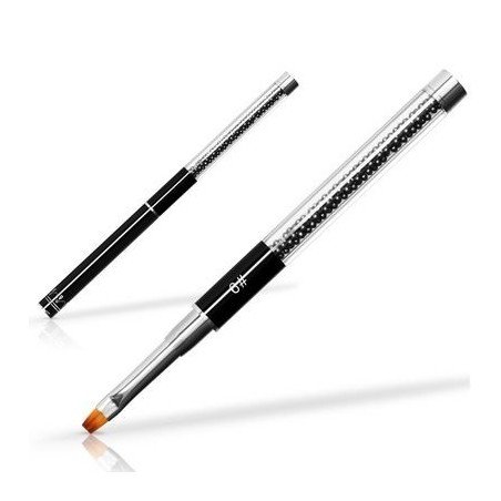 Pensel - Stålkulor Gel Brush - Svart - 6 mm