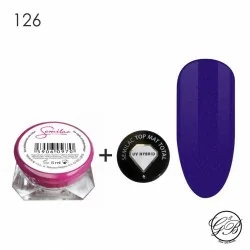 Semilac - UV Gel - Color - Queen of the Night - 126 - 5 ml - Semilac -glamandbeauty.se