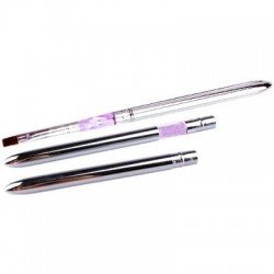 Pensel för naglar med naturborst - Gelé - 10 mm - -glamandbeauty.se Pensel för naglar med naturborst - Gelé - 10 mm - -glamandbeauty.se