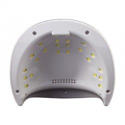 UV/LED 52W - Allle XW004 - Nagellampa - Vit / Svart - UV/LED Lampor -glamandbeauty.se