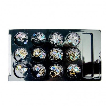3D Nageldekorationer mix - NJB-2