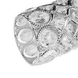 Penselhållare / penselställ - Silver - Vackert dekorerad - Penselställ / Penselstativ -glamandbeauty.se