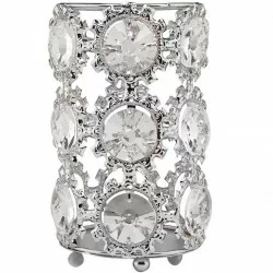 Penselhållare / penselställ - Silver - Vackert dekorerad - Penselställ / Penselstativ -glamandbeauty.se Penselhållare / penselställ - Silver - Vackert dekorerad - Penselställ / Penselstativ -glamandbeauty.se