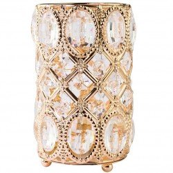 Penselhållare / penselställ - Guld - Vackert dekorerad - Penselställ / Penselstativ -glamandbeauty.se