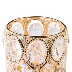 Penselhållare / penselställ - Guld - Vackert dekorerad - Penselställ / Penselstativ -glamandbeauty.se