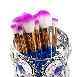 Penselhållare / penselställ - Silver - Vackert dekorerad - Penselställ / Penselstativ -glamandbeauty.se Penselhållare / penselställ - Silver - Vackert dekorerad - Penselställ / Penselstativ -glamandbeauty.se