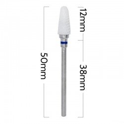 Keramisk slip bits - Vit / Blå - Umbrella M-3/32 - L0614T - Bits -glamandbeauty.se