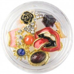 Dekorationer - Smycken Mix - Guld - 02 - Metall- dekorationer -glamandbeauty.se Dekorationer - Smycken Mix - Guld - 02 - Metall- dekorationer -glamandbeauty.se
