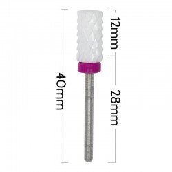 Keramisk slip bits - Vit / Röd - A0713T-3XC - Bits -glamandbeauty.se Keramisk slip bits - Vit / Röd - A0713T-3XC - Bits -glamandbeauty.se