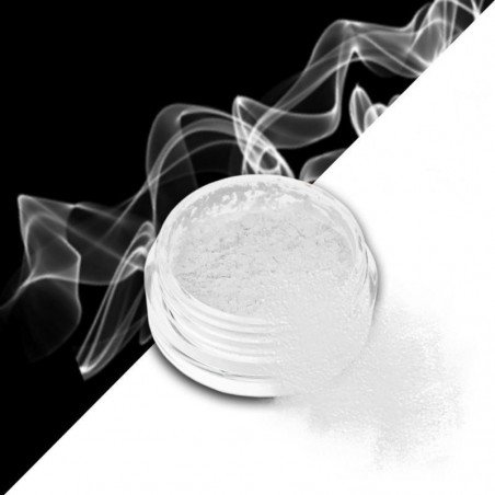 Effekt pulver - Smoke - Neon vit - 01