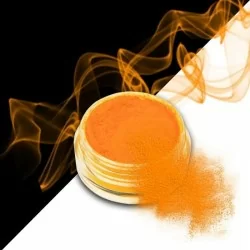 Effekt pulver - Smoke - Neon - Ljus orange - 04 - Smoke powder -glamandbeauty.se