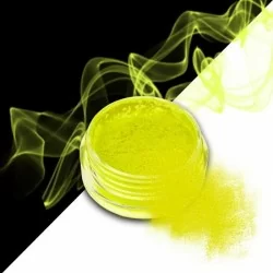 Effekt pulver - Smoke - Neon - Gul - 03 - Smoke powder -glamandbeauty.se