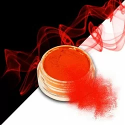 Effekt pulver - Smoke - Neon - Mörk Orange - 06 - Smoke powder -glamandbeauty.se