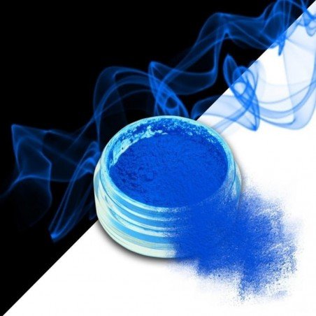 Effekt pulver - Smoke - Neon - Blå - 12