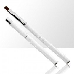 Gelé pensel med kork - Storlek: 8 - Vit - Storlek: 8 -glamandbeauty.se Gelé pensel med kork - Storlek: 8 - Vit - Storlek: 8 -glamandbeauty.se