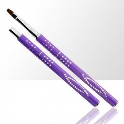 Gelé pensel med kork - Storlek: 6 - Lila - Storlek: 6 -glamandbeauty.se Gelé pensel med kork - Storlek: 6 - Lila - Storlek: 6 -glamandbeauty.se
