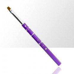 Gelé pensel med kork - Storlek: 6 - Lila - Storlek: 6 -glamandbeauty.se Gelé pensel med kork - Storlek: 6 - Lila - Storlek: 6 -glamandbeauty.se