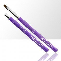 Gelé pensel med kork - Storlek 4 - Lila - Storlek: 4 -glamandbeauty.se Gelé pensel med kork - Storlek 4 - Lila - Storlek: 4 -glamandbeauty.se