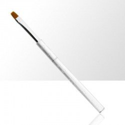 Gelé pensel med kork - Storlek: 8 - Silver - Storlek: 8 -glamandbeauty.se