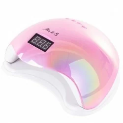 UV/LED 48W - Nagellampa - Molly Lac 5 - Rosa - UV/LED Lampor -glamandbeauty.se