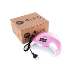 UV/LED 48W - Nagellampa - Molly Lac 5 - Rosa - UV/LED Lampor -glamandbeauty.se