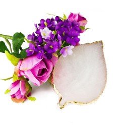 Penselställ / blandningsyta / display - Löv - Vit - Displayer / Övningsmaterial -glamandbeauty.se Penselställ / blandningsyta / display - Löv - Vit - Displayer / Övningsmaterial -glamandbeauty.se