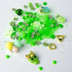 Dekorationer - One colour mix - 11 - Mix glitter / dekorationer -glamandbeauty.se Dekorationer - One colour mix - 11 - Mix glitter / dekorationer -glamandbeauty.se