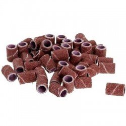 Slipringar med sandpapper för nagelslip - 120 Grit - 25st - Sandpappershylsor -glamandbeauty.se Slipringar med sandpapper för nagelslip - 120 Grit - 25st - Sandpappershylsor -glamandbeauty.se