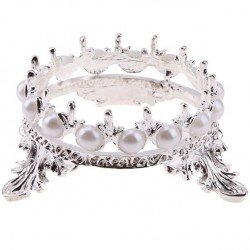 Penselhållare / penselställ i form av en krona - Silver - Penselställ / Penselstativ -glamandbeauty.se Penselhållare / penselställ i form av en krona - Silver - Penselställ / Penselstativ -glamandbeauty.se