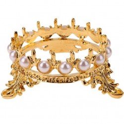 Penselhållare / penselställ i form av en krona - Guld - Penselställ / Penselstativ -glamandbeauty.se Penselhållare / penselställ i form av en krona - Guld - Penselställ / Penselstativ -glamandbeauty.se