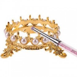 Penselhållare / penselställ i form av en krona - Guld - Penselställ / Penselstativ -glamandbeauty.se Penselhållare / penselställ i form av en krona - Guld - Penselställ / Penselstativ -glamandbeauty.se
