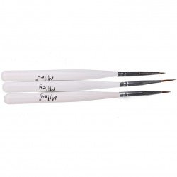 Miley - 3-pack - Nageldekorations penslar - Set -glamandbeauty.se Miley - 3-pack - Nageldekorations penslar - Set -glamandbeauty.se