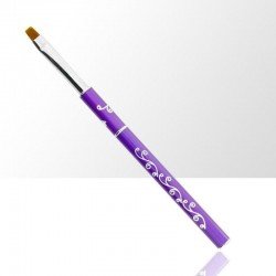 Gelé pensel med kork - Storlek: 6 - Lila - Storlek: 6 -glamandbeauty.se Gelé pensel med kork - Storlek: 6 - Lila - Storlek: 6 -glamandbeauty.se