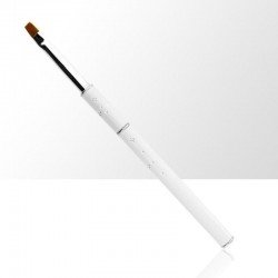 Gelé pensel med kork - Storlek: 6 - Vit - Storlek: 6 -glamandbeauty.se