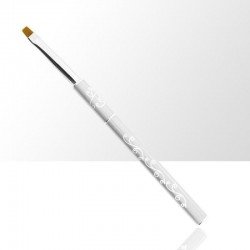 Gelé pensel med kork - Storlek 4 - Silver - Storlek: 4 -glamandbeauty.se