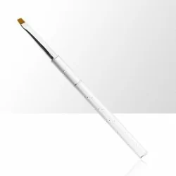 Gelé pensel med kork - Storlek 4 - Silver - Storlek: 4 -glamandbeauty.se