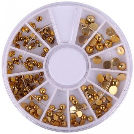 Rundel - Miley - J214 - Nageldekorationer - Ca: 300 st