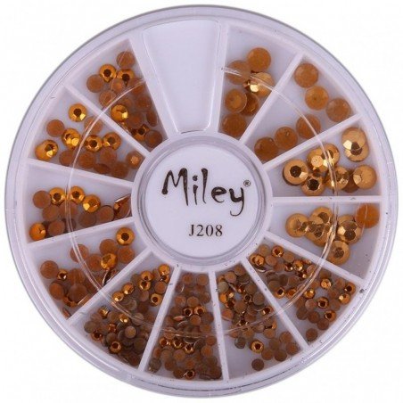 Rundel - Miley - J208 - Nageldekorationer - Ca: 300 st