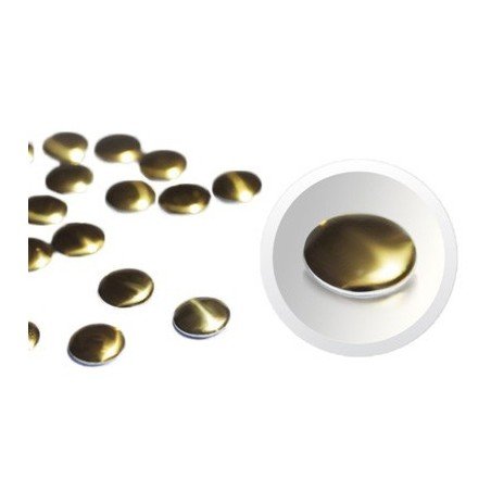 Nageldekorationer / dekoration - Cirklar - Guld - 2