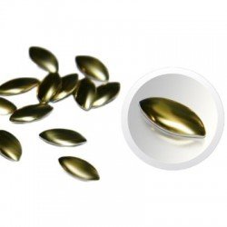 Nageldekorationer / dekoration - Ellips - Guld - 4 - Metall- dekorationer -glamandbeauty.se Nageldekorationer / dekoration - Ellips - Guld - 4 - Metall- dekorationer -glamandbeauty.se